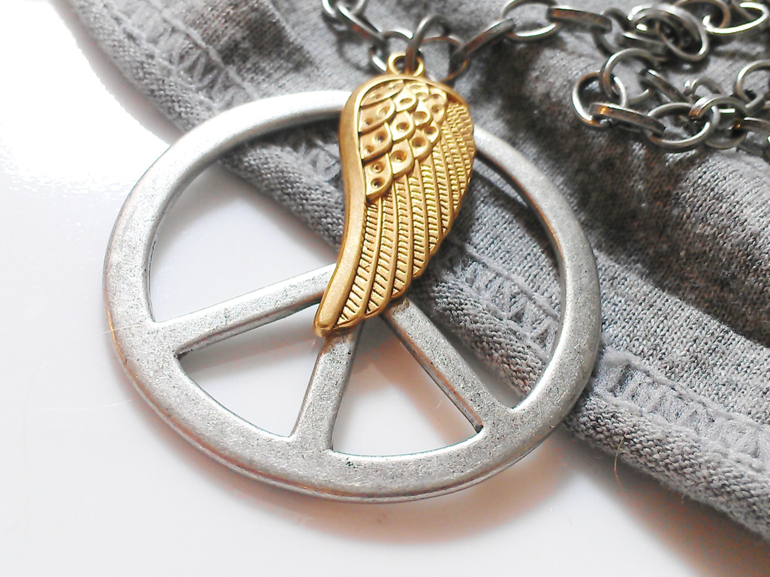 Peace Sign Necklace Teen Girl Jewelry Gift Women Tween Girl Jewelry