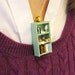 Pride and Prejudice Bookshelf Necklace by Coryographies (Made to Order)