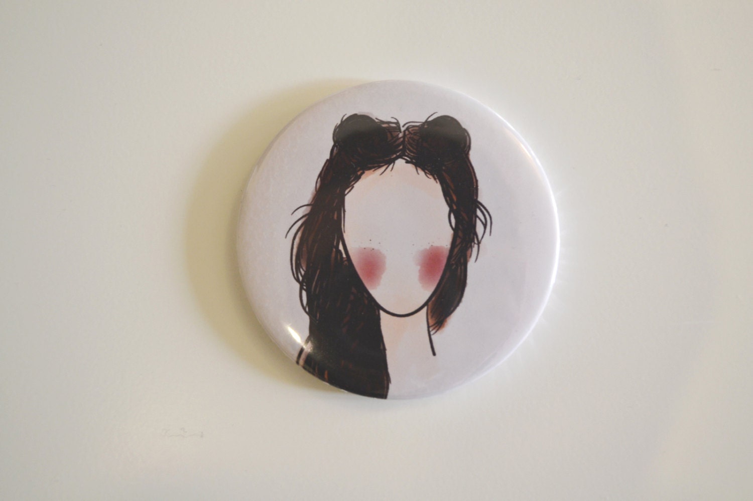 Victoria Illustrated Pocket Mirror