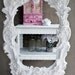 Reserved for Layaway....Vintage Finess Originals Mirror Roses  Hollywood Regency 44" X 26"