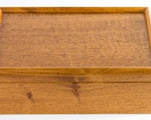 Mahogany and Figured Mahogany Keepsake Box