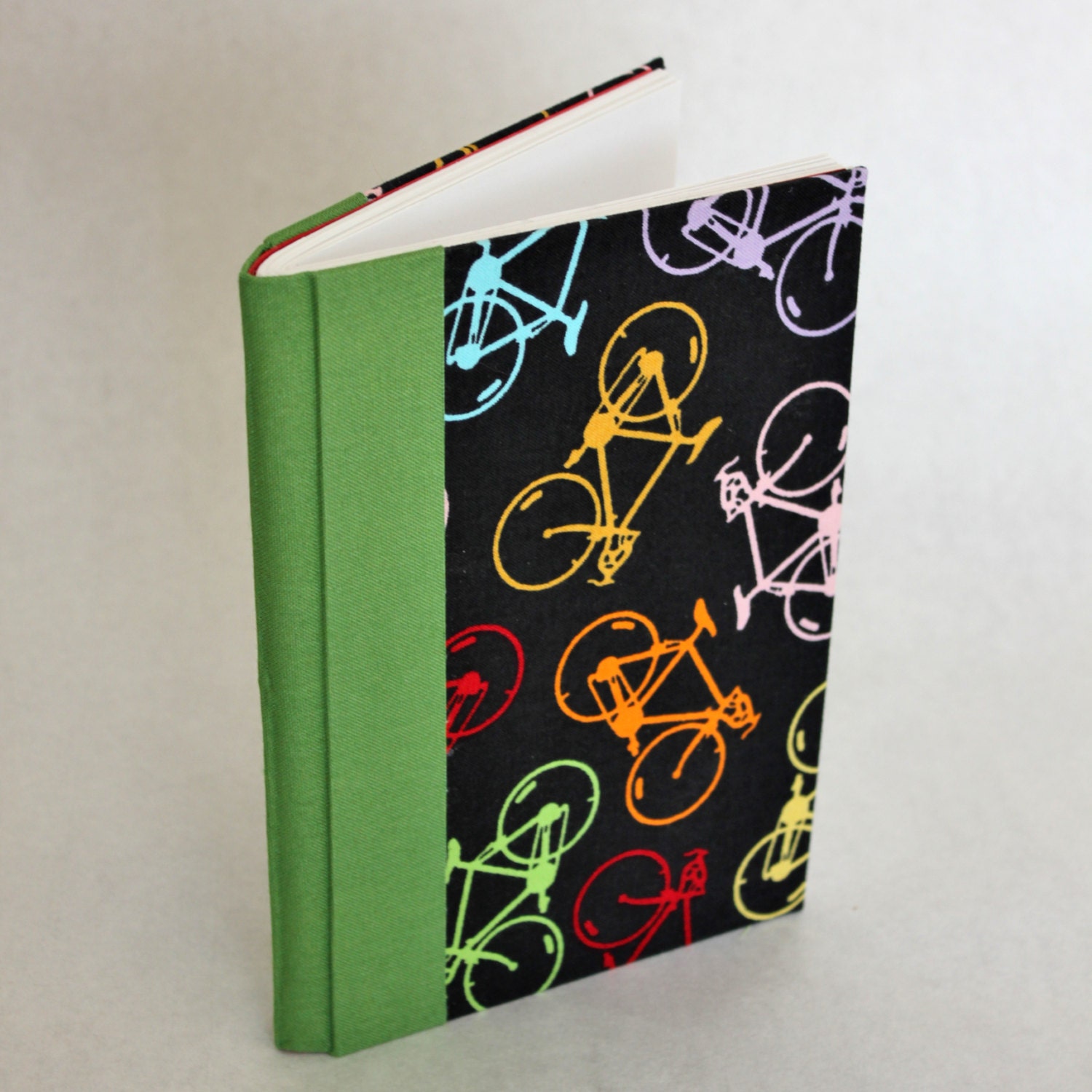 Multi-colored Bicycle Journal