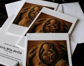 Birth of a Mother Baby Announcement 5 x 7 Notecard Set of 8 Pregnancy New Baby Blessingway Invitation Baby Shower