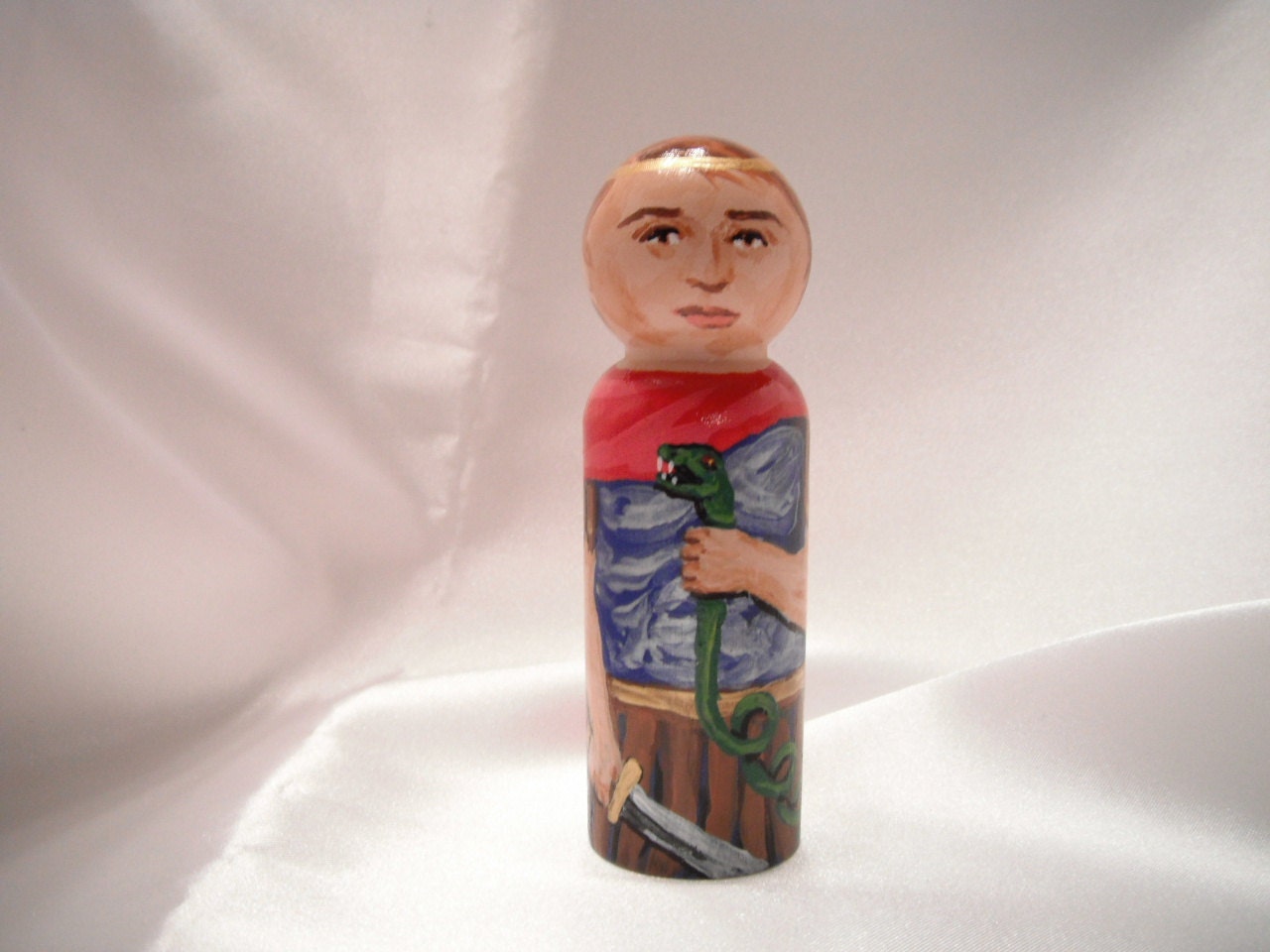 Catholic Saint Doll - Saint  Michael the Archangel - made to order