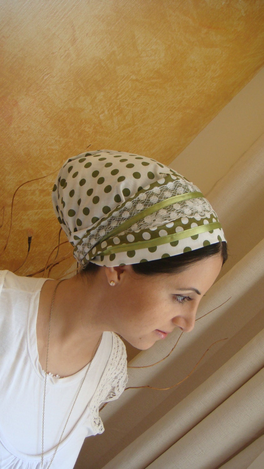 tichel apron headscarf hijab oshrat jewish head by oshratDesignz