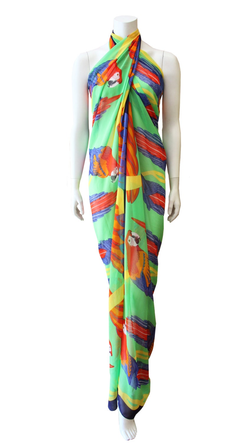 Hermès Parrot Wrap