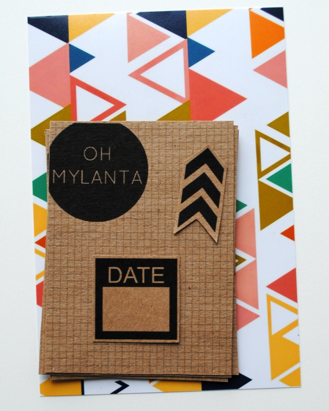 Project Life 3x4 Journaling Cards - Kraft Exclamations