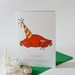 Happy Birthday - Cute and Funny Crab Birthday Card (blank on the inside)