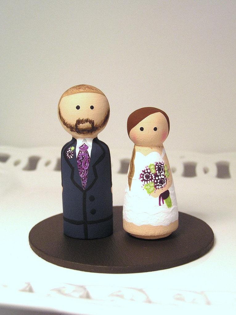 Cake Cuties- Custom Wedding Cake Toppers