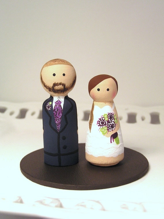 Cake Cuties- Custom Wedding Cake Toppers