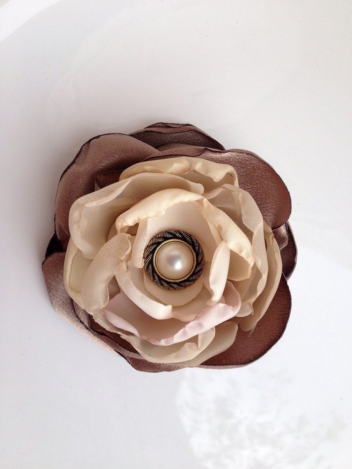 Fall Bridal Hair Clip