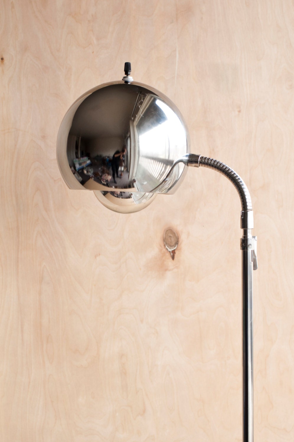 chrome eyeball lamp