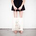 Tattoo Cat Printed Tote Bag