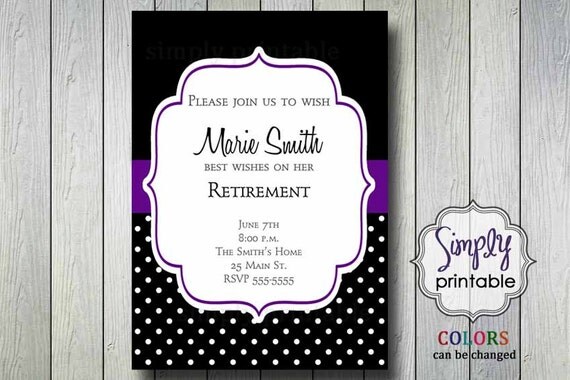 Retirement Party Invitation Il_570xn