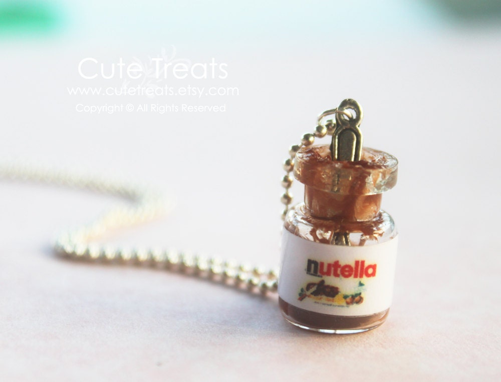 Nutella Jar Necklace