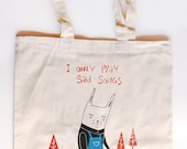 Tote bag - I only play sad songs