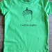 I Will Be Mighty Acorn - Woodland Screen Print Toddler Kids Tee - Grass Green - Birthday Get Well Gift