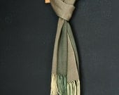 Handwoven Brown Chevron Rayon Scarf