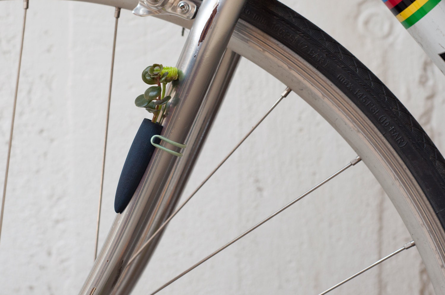Bud Vase for your Bike in Black