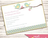 Adding to the Nest Custom Baby Shower Invitation - PRINTABLE - Customize Your Colors - Perfect for Girl, Boy or Gender Neutral