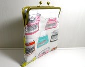 iPad Cover - Typewriters with Kisslock Frame