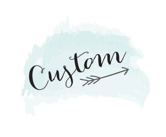 ADD ON Custom Text to Labels, sign or banner by Itsy Belle Il_170x135
