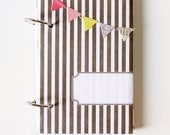 Summer Journal Minibook No. 1 - Black Stripes
