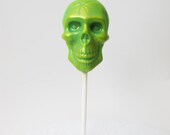 5 Chocolate Skull Lollipops: Zombie Green Il_170x135