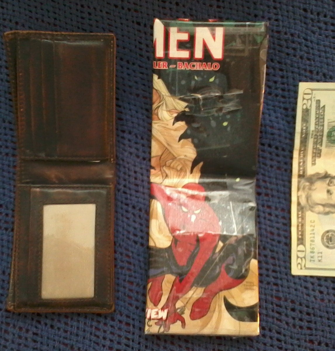 Emma Frost & Spiderman, "Emma and Spidey" Comic Book Wallet