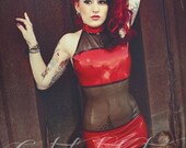 Latex Wiggle Dress