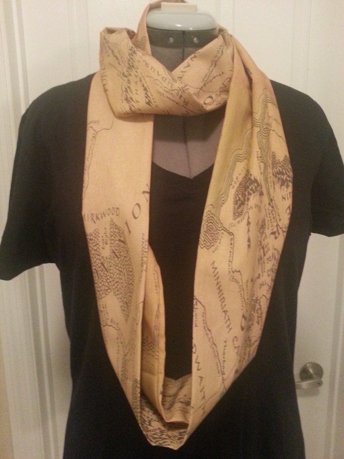 COTTON - ANY FABRIC Infinity scarf - made to order