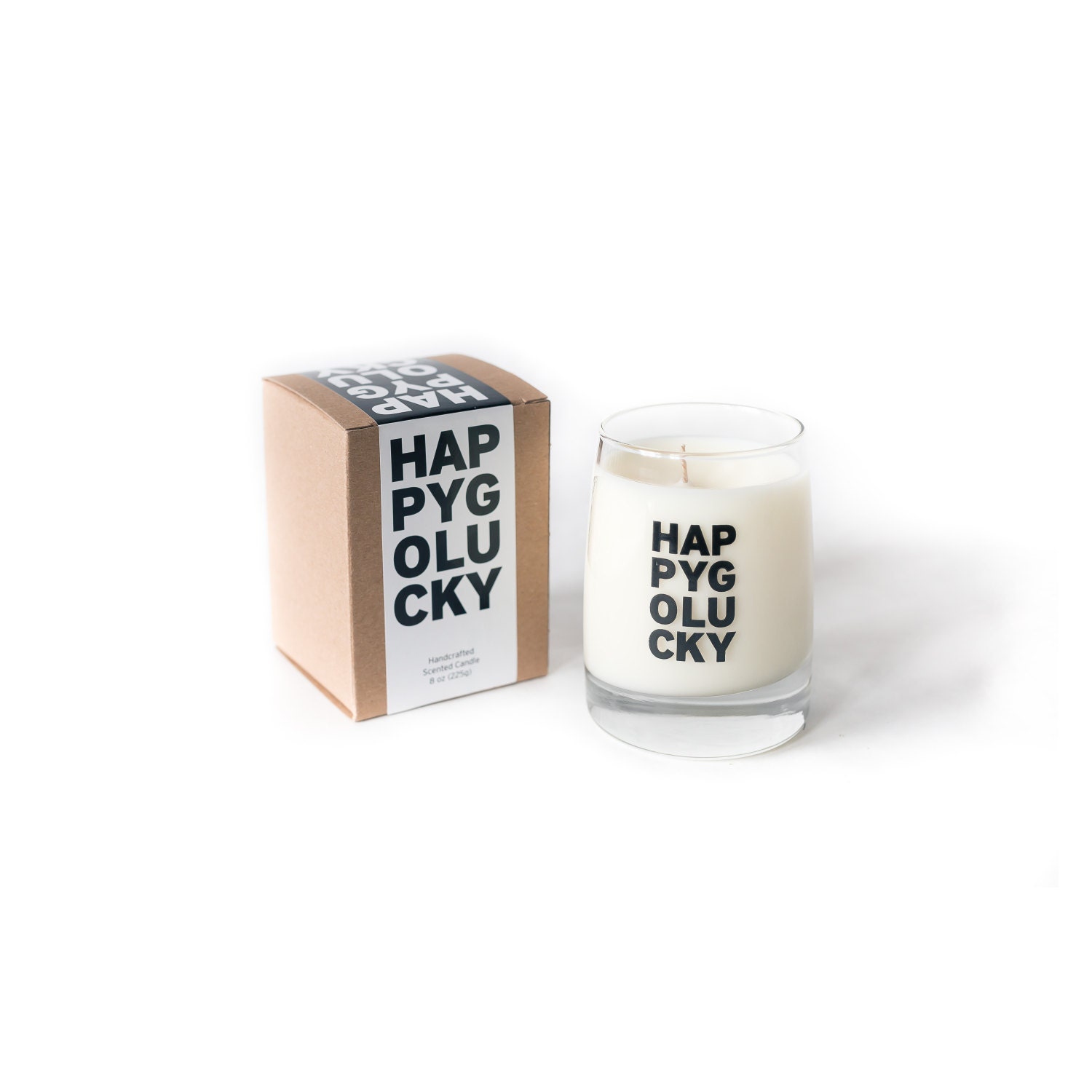 Tomato Leaf Scented Handcrafted Candle: Happy Go Lucky