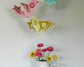 3 little dickey birds paper craft