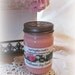 Soy candle, Wildflowers, Floral, Pink, 12 ounce, You choose wick, Hemp, Cotton, Wood
