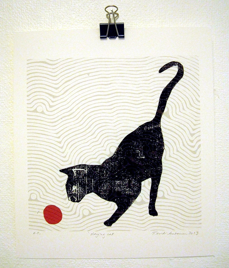 playing cat