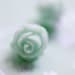 Mint Rose Earrings . Mint green . Cute . Bridal . Wedding . Summer