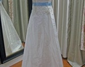 SAMPLE SALE: European Lace, Aline Wedding Gown, Romanitc and Eco Friendly, Modern Wedding Dress