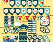 Chick Magnet Decorations- Printable Chick Magnet Birthday Party Decorations- Chick Magnet Birthday Party PDF/JPEG