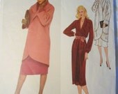 Vogue Paris Original-Nina Ricci -Vintage 1970s Pattern-Coat & Dress-Bust 36 Vogue 2252