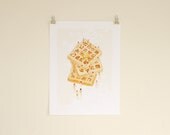 Comfort Food: Waffle Spa Print