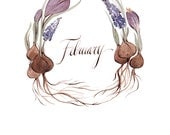 February Wreath 8.5x11