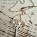 Stamped Faith Necklace with Vintage Key