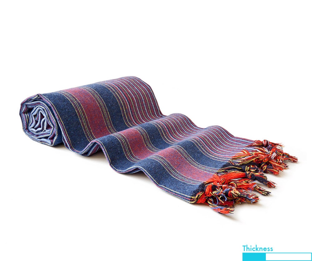 Çayeli Peshtemal - Striped Turkish Hamam Towel, Fouta