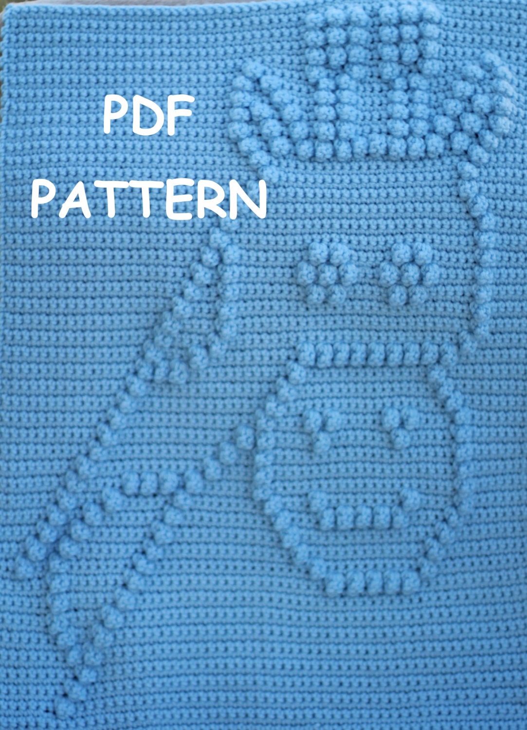 Crochet Pattern - Crochet Baby Blanket  - Baby Snuggle Blanket  - Comical Giraffe Blanket Pattern - Car Seat or Stroller Blanket