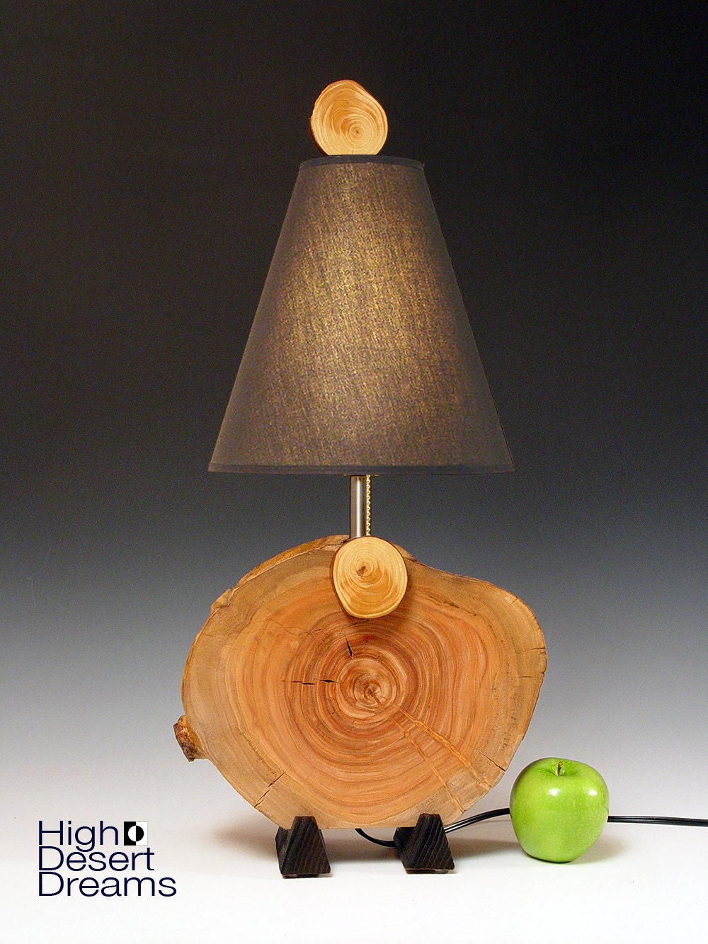 Table lamp. Desk lamp. Desert Driftwood. Naturally weathered. 167. Perfectly flawed and FULL of character.