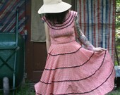 Red Gingham 1930's Dress - The perfect summer dress