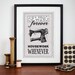 Quote Print, Home Print, Art Print, Sewing Print, Make do & Mend, Sew, Female Humor, Home Quote, Office Decor, Office, Home Sweet Home