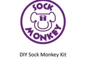 DIY Sock Monkey Kit, Make at Home, Plush Toy