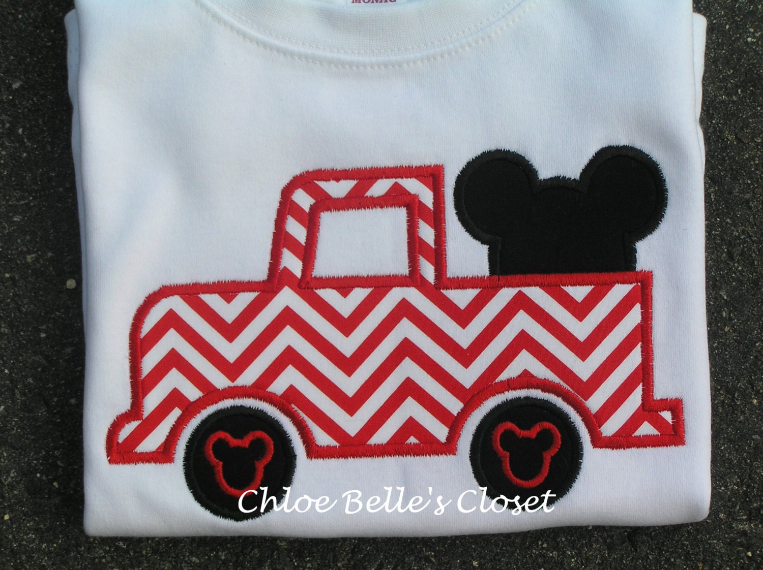 Mouse Truck Short Sleeve Shirt