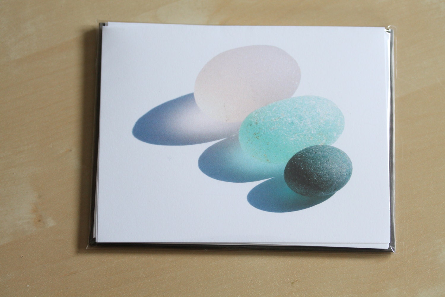 Sea Glass Notecards - Set of 4